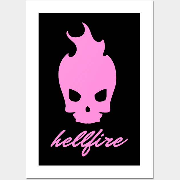 Hellfire Wall Art by TeeNoir